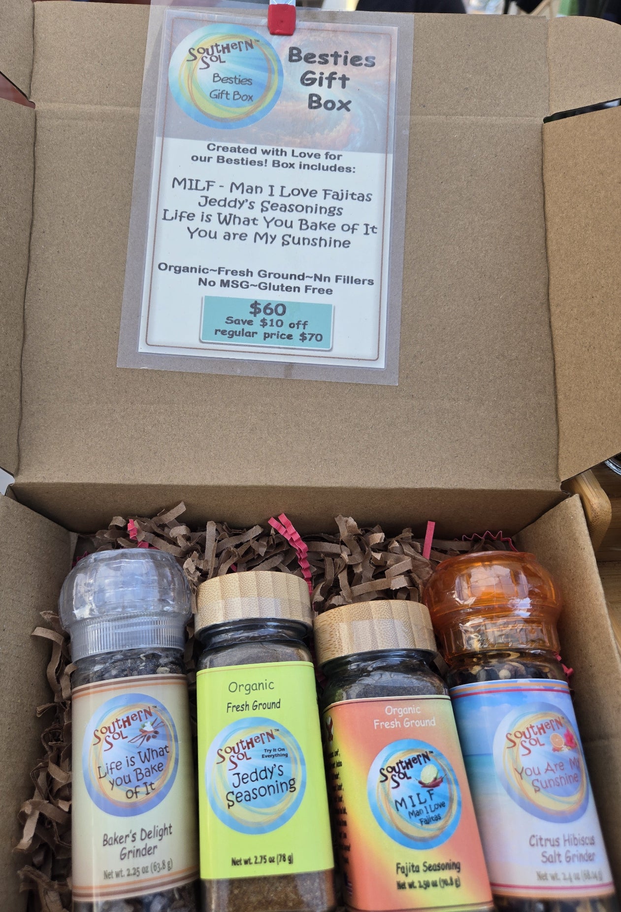 Choose 4 Gift Boxes - Top Seller, Besties, Fisherman's, Florida Man, Hot Box - Southern Sol